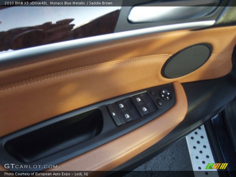 Monaco Blue Metallic / Saddle Brown 2010 BMW X5 xDrive48i