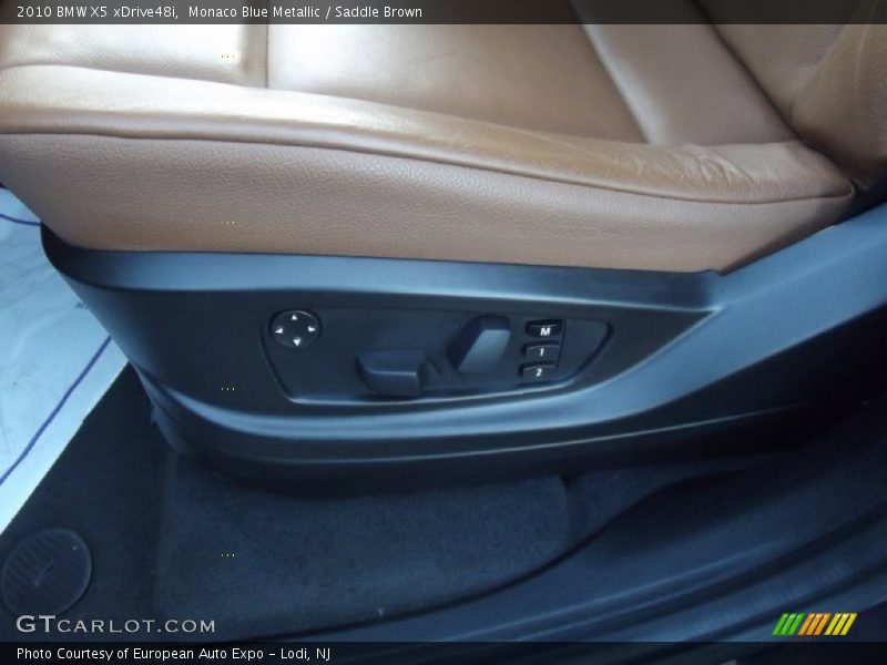 Monaco Blue Metallic / Saddle Brown 2010 BMW X5 xDrive48i