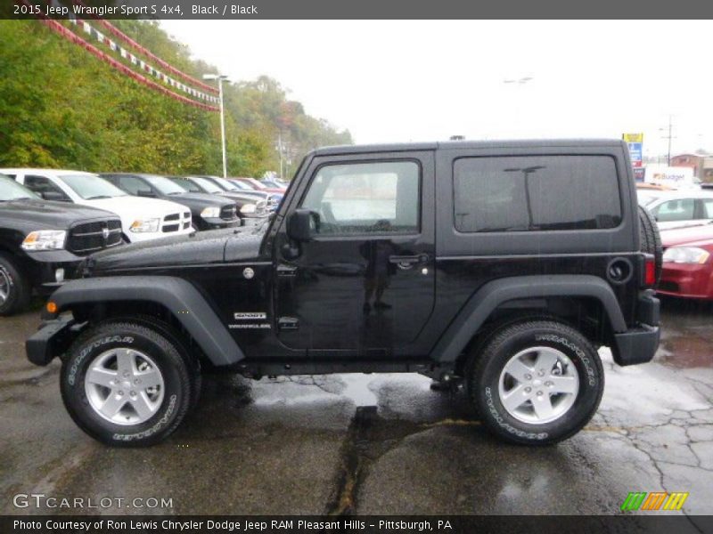  2015 Wrangler Sport S 4x4 Black