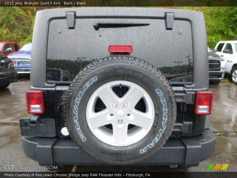 Black / Black 2015 Jeep Wrangler Sport S 4x4