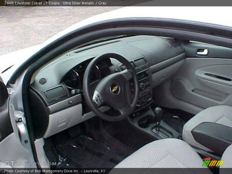 Ultra Silver Metallic / Gray 2008 Chevrolet Cobalt LT Coupe