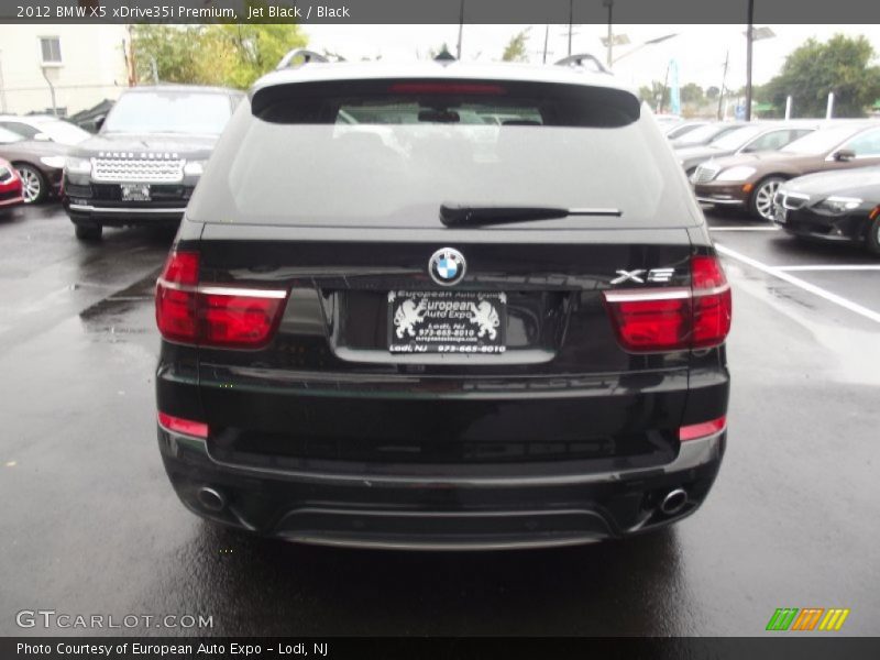 Jet Black / Black 2012 BMW X5 xDrive35i Premium