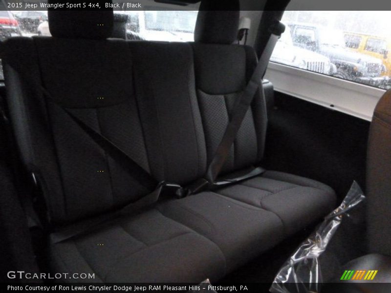 Black / Black 2015 Jeep Wrangler Sport S 4x4