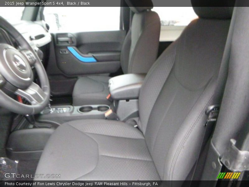 Black / Black 2015 Jeep Wrangler Sport S 4x4