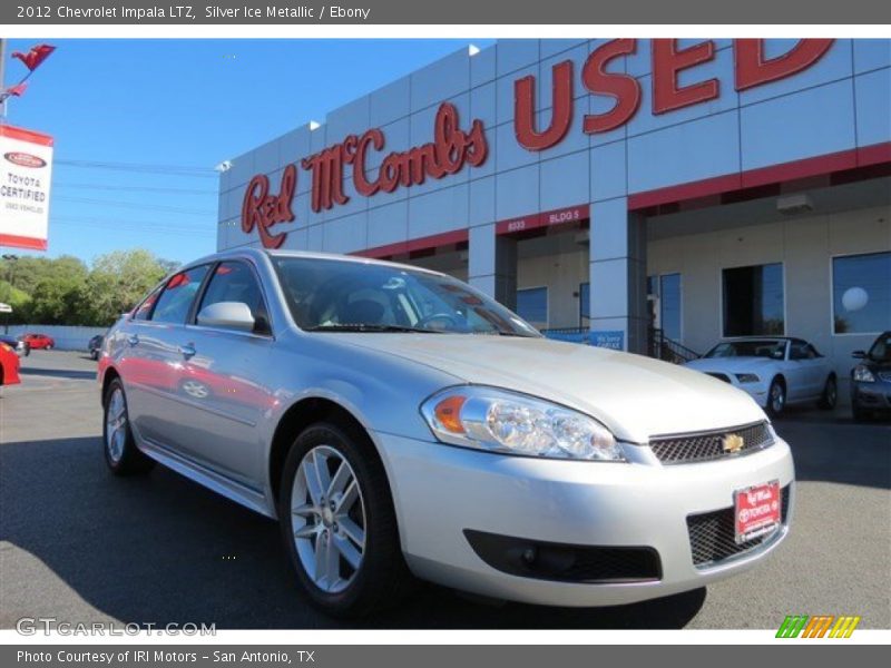 Silver Ice Metallic / Ebony 2012 Chevrolet Impala LTZ