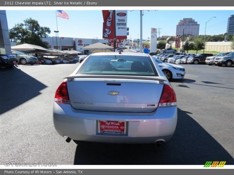 Silver Ice Metallic / Ebony 2012 Chevrolet Impala LTZ