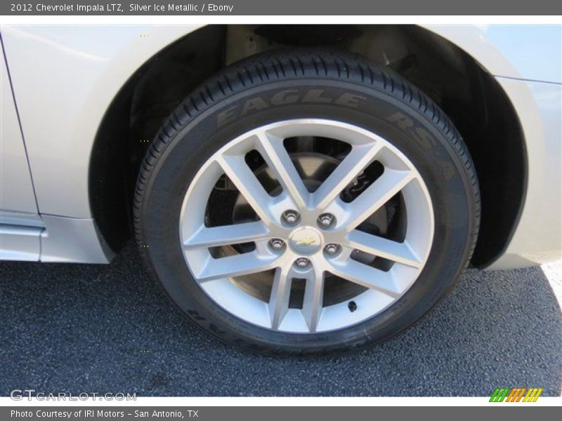 Silver Ice Metallic / Ebony 2012 Chevrolet Impala LTZ