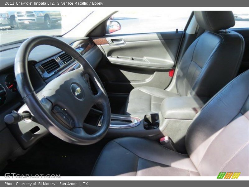 Silver Ice Metallic / Ebony 2012 Chevrolet Impala LTZ