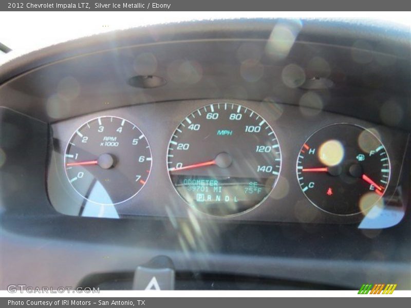 Silver Ice Metallic / Ebony 2012 Chevrolet Impala LTZ