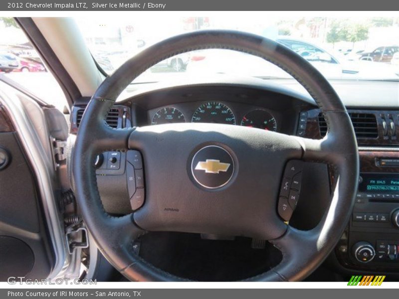 Silver Ice Metallic / Ebony 2012 Chevrolet Impala LTZ