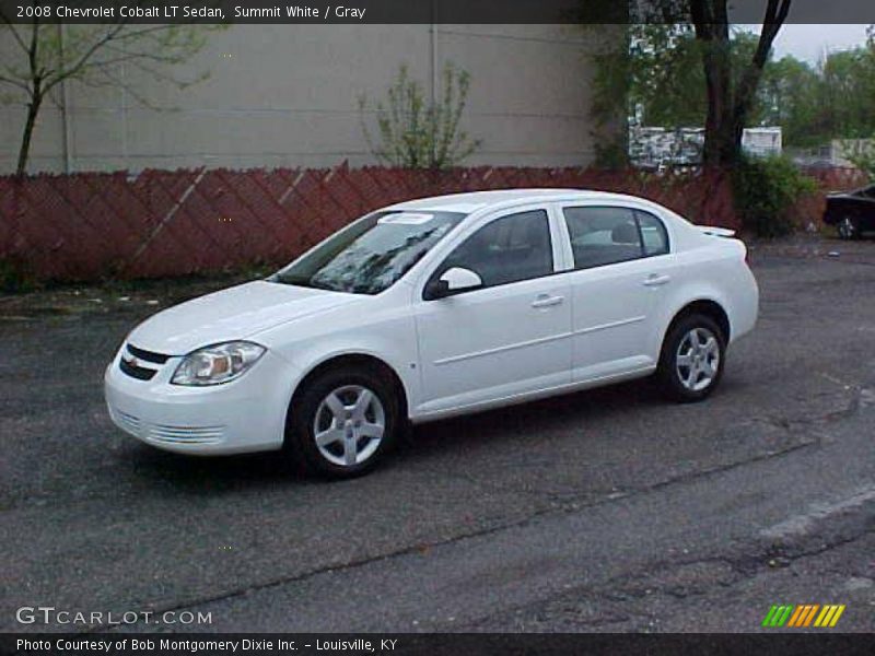 Summit White / Gray 2008 Chevrolet Cobalt LT Sedan