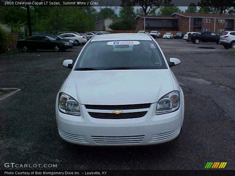 Summit White / Gray 2008 Chevrolet Cobalt LT Sedan
