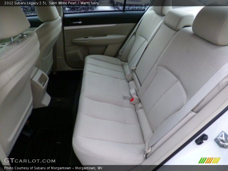 Satin White Pearl / Warm Ivory 2012 Subaru Legacy 2.5i