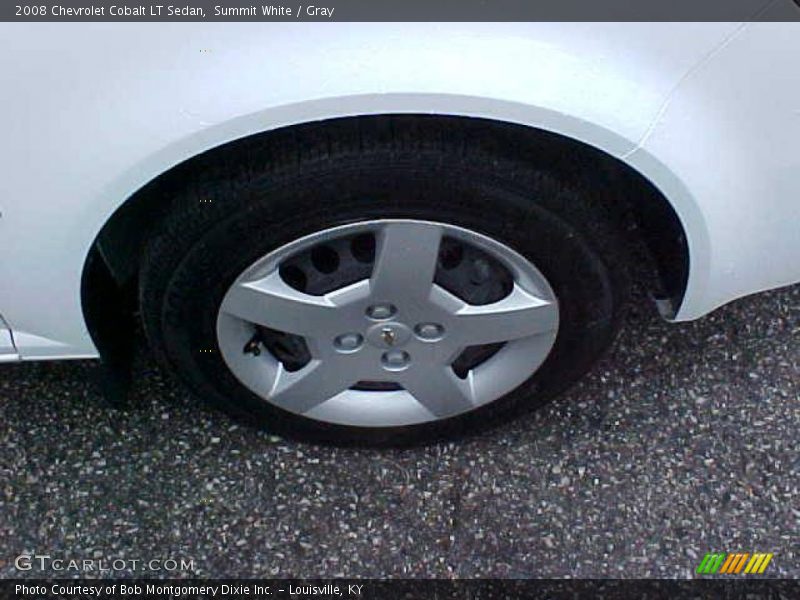 Summit White / Gray 2008 Chevrolet Cobalt LT Sedan