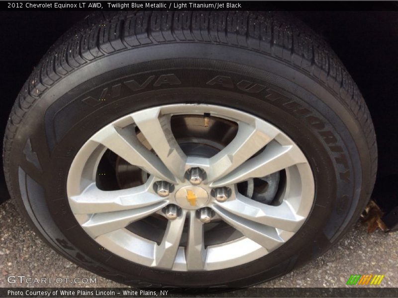 Twilight Blue Metallic / Light Titanium/Jet Black 2012 Chevrolet Equinox LT AWD