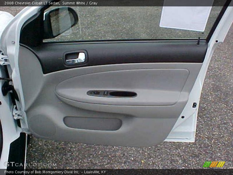 Summit White / Gray 2008 Chevrolet Cobalt LT Sedan