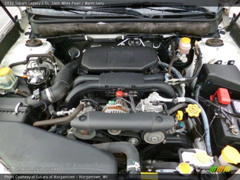 Satin White Pearl / Warm Ivory 2012 Subaru Legacy 2.5i