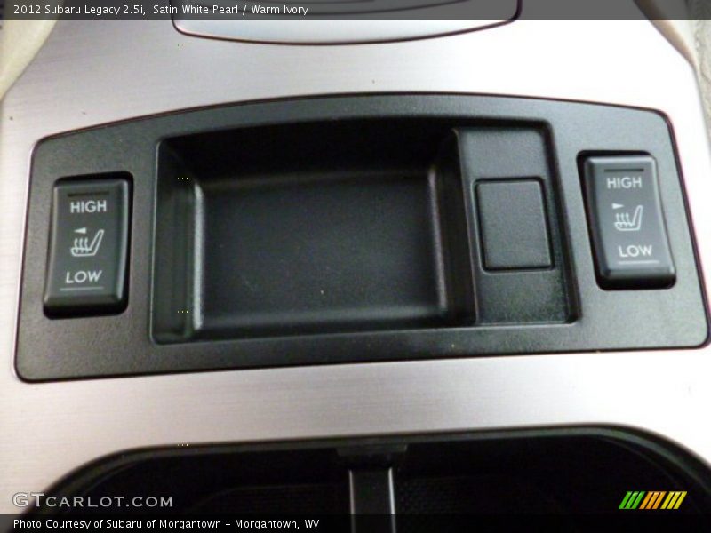 Satin White Pearl / Warm Ivory 2012 Subaru Legacy 2.5i