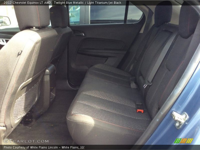 Twilight Blue Metallic / Light Titanium/Jet Black 2012 Chevrolet Equinox LT AWD