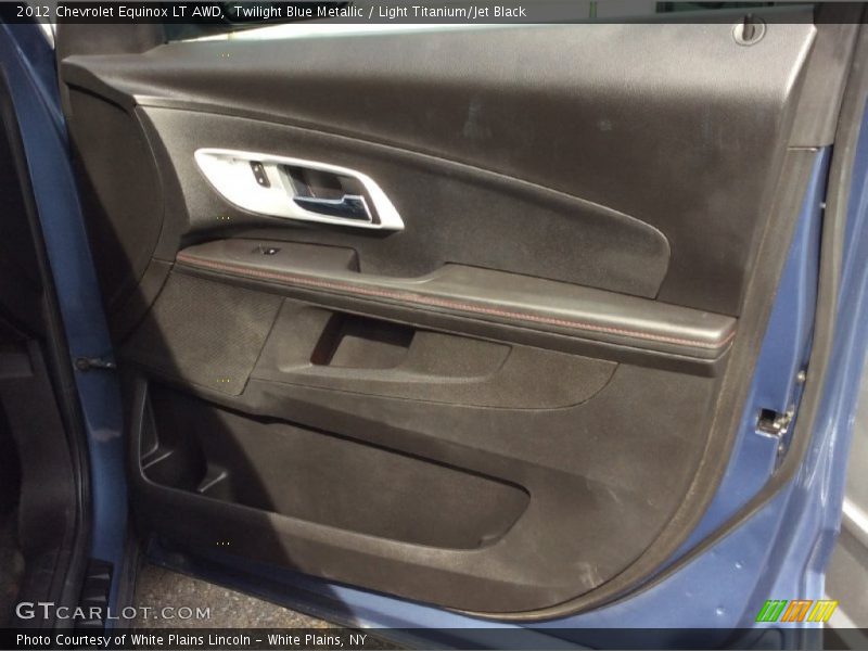 Twilight Blue Metallic / Light Titanium/Jet Black 2012 Chevrolet Equinox LT AWD