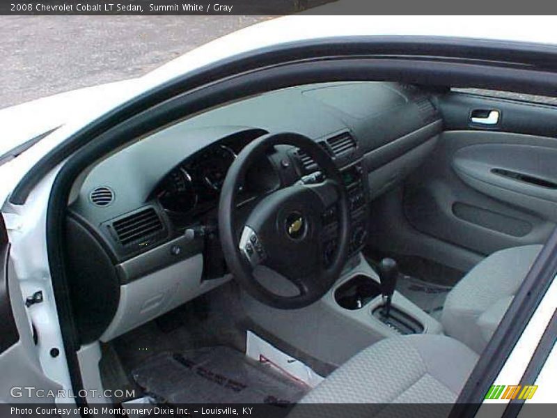 Summit White / Gray 2008 Chevrolet Cobalt LT Sedan