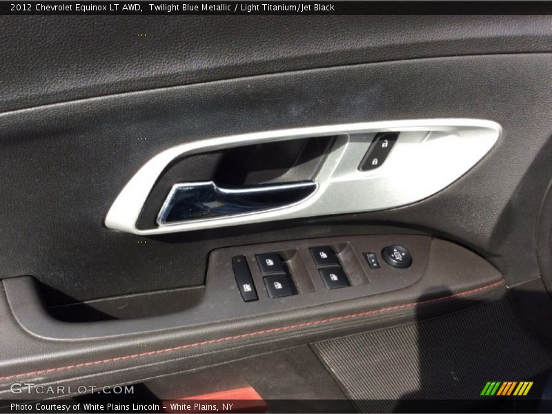 Twilight Blue Metallic / Light Titanium/Jet Black 2012 Chevrolet Equinox LT AWD