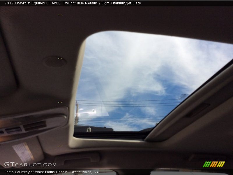 Twilight Blue Metallic / Light Titanium/Jet Black 2012 Chevrolet Equinox LT AWD