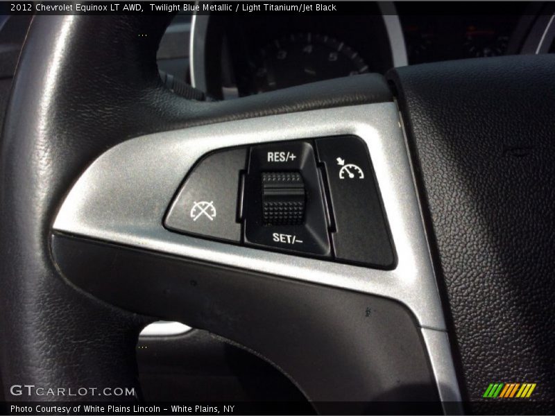 Twilight Blue Metallic / Light Titanium/Jet Black 2012 Chevrolet Equinox LT AWD