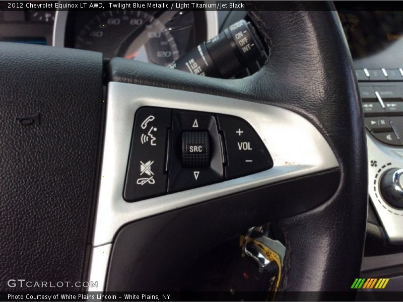 Twilight Blue Metallic / Light Titanium/Jet Black 2012 Chevrolet Equinox LT AWD