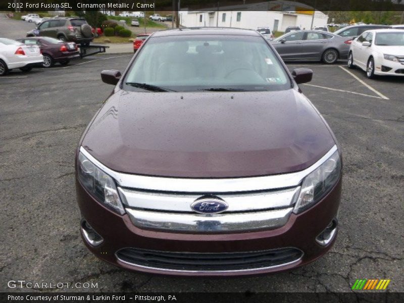 Cinnamon Metallic / Camel 2012 Ford Fusion SEL