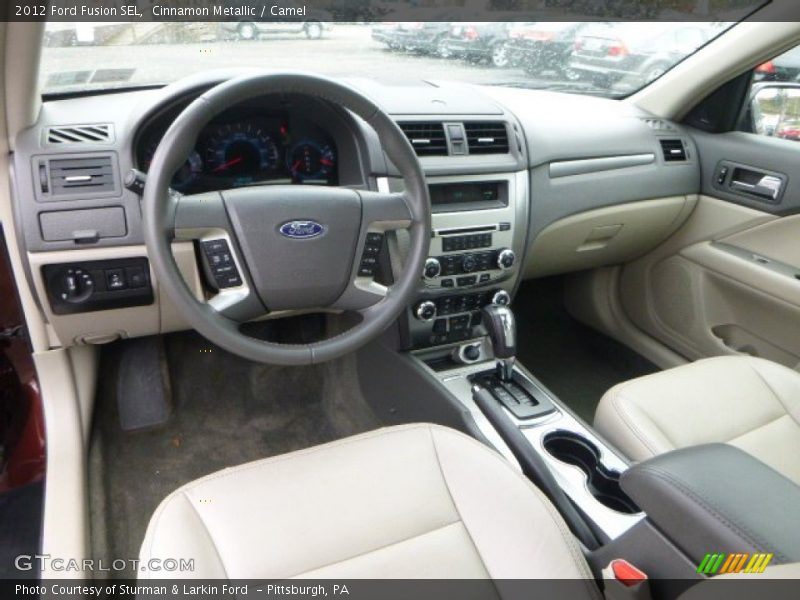 Cinnamon Metallic / Camel 2012 Ford Fusion SEL
