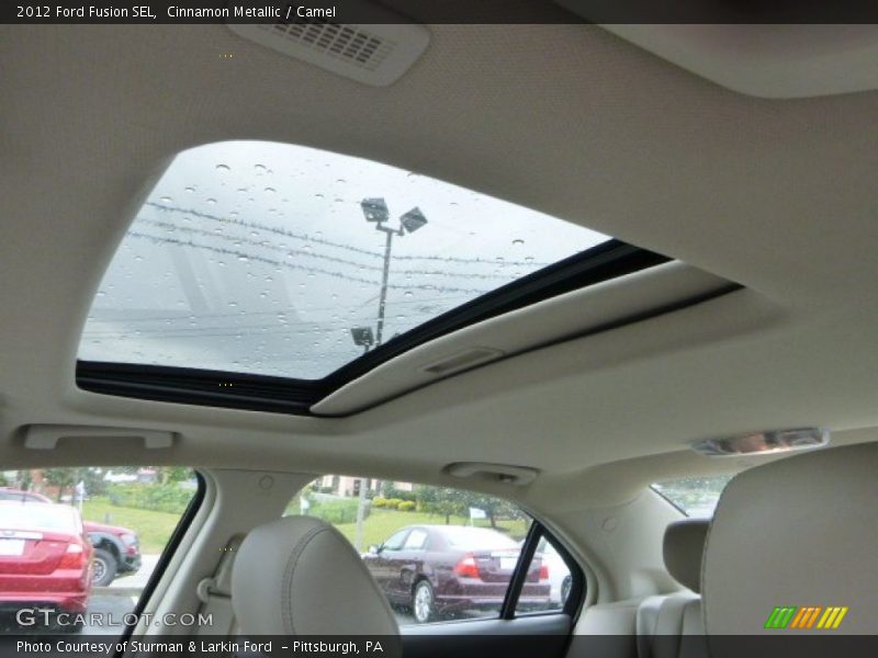 Cinnamon Metallic / Camel 2012 Ford Fusion SEL