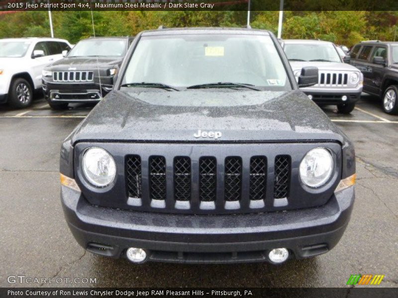 Maximum Steel Metallic / Dark Slate Gray 2015 Jeep Patriot Sport 4x4