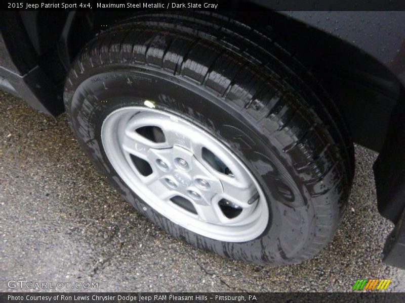 Maximum Steel Metallic / Dark Slate Gray 2015 Jeep Patriot Sport 4x4