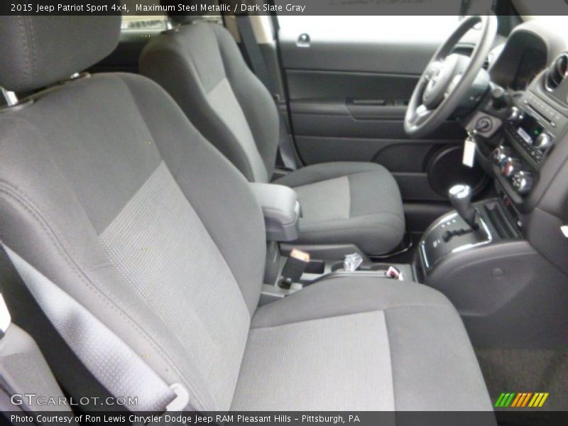 Maximum Steel Metallic / Dark Slate Gray 2015 Jeep Patriot Sport 4x4