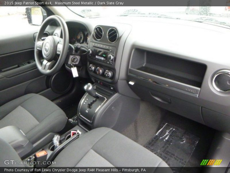 Maximum Steel Metallic / Dark Slate Gray 2015 Jeep Patriot Sport 4x4