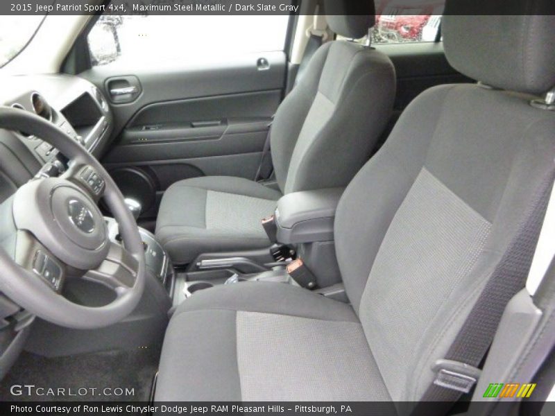 Maximum Steel Metallic / Dark Slate Gray 2015 Jeep Patriot Sport 4x4