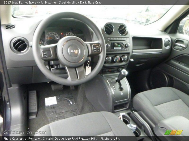 Maximum Steel Metallic / Dark Slate Gray 2015 Jeep Patriot Sport 4x4
