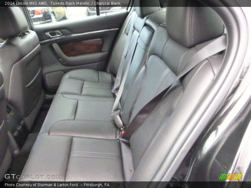 Tuxedo Black Metallic / Charcoal Black 2014 Lincoln MKS AWD