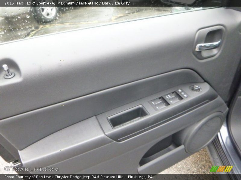 Maximum Steel Metallic / Dark Slate Gray 2015 Jeep Patriot Sport 4x4