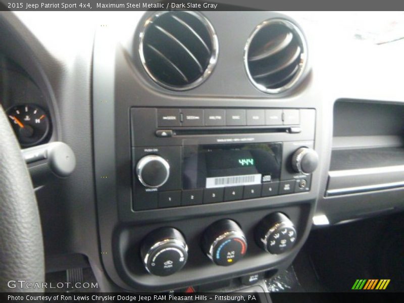 Maximum Steel Metallic / Dark Slate Gray 2015 Jeep Patriot Sport 4x4