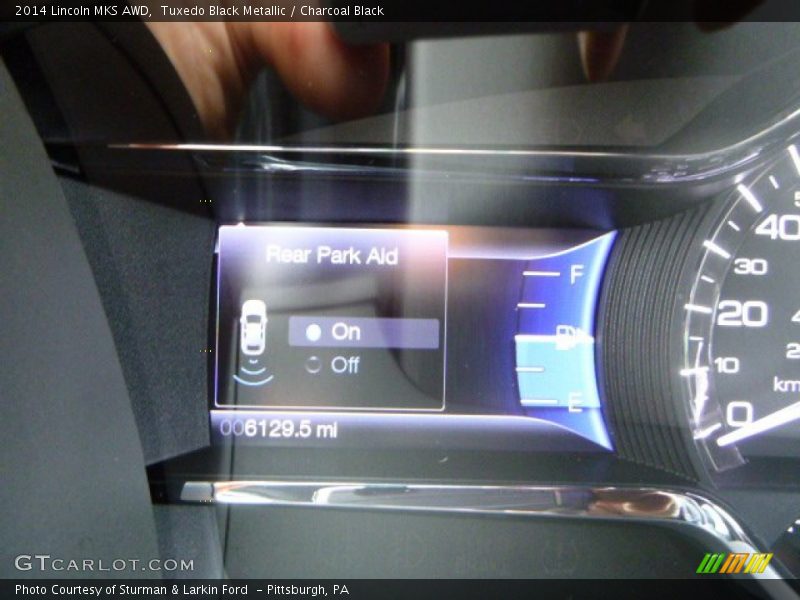Tuxedo Black Metallic / Charcoal Black 2014 Lincoln MKS AWD