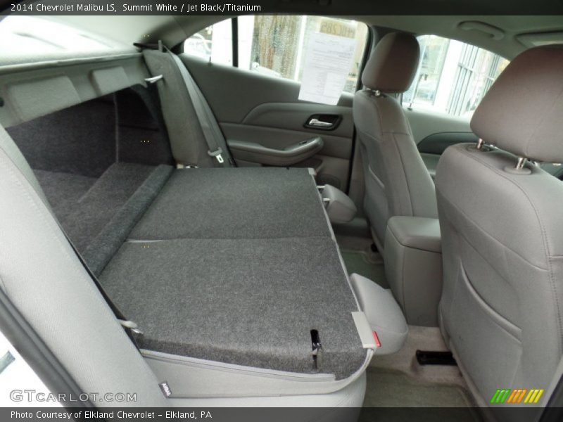 Summit White / Jet Black/Titanium 2014 Chevrolet Malibu LS