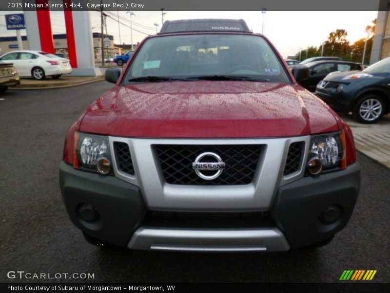 Cayenne Red / Gray 2015 Nissan Xterra S 4x4