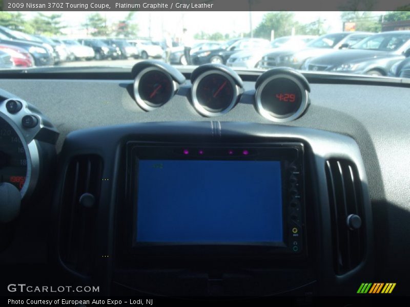 Platinum Graphite / Gray Leather 2009 Nissan 370Z Touring Coupe