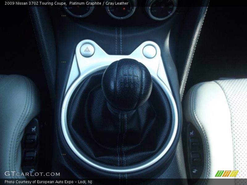 Platinum Graphite / Gray Leather 2009 Nissan 370Z Touring Coupe