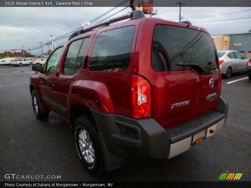 Cayenne Red / Gray 2015 Nissan Xterra S 4x4