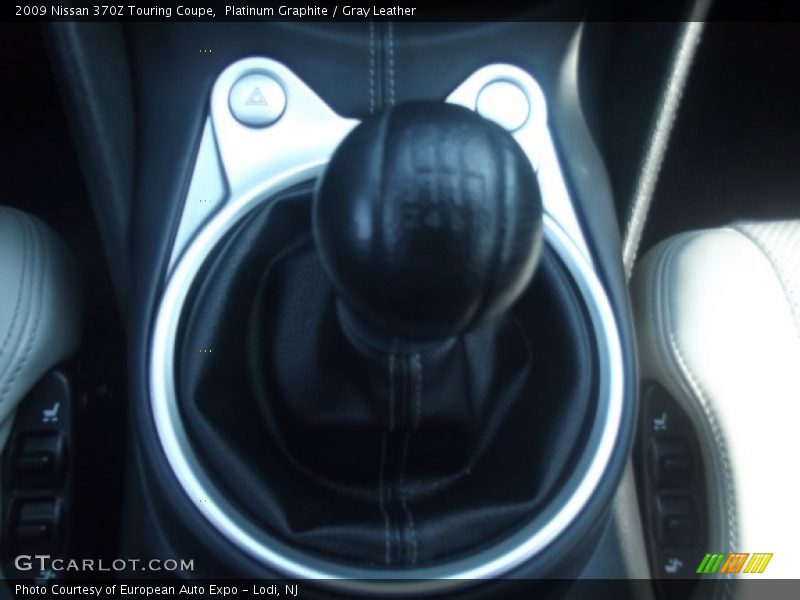Platinum Graphite / Gray Leather 2009 Nissan 370Z Touring Coupe