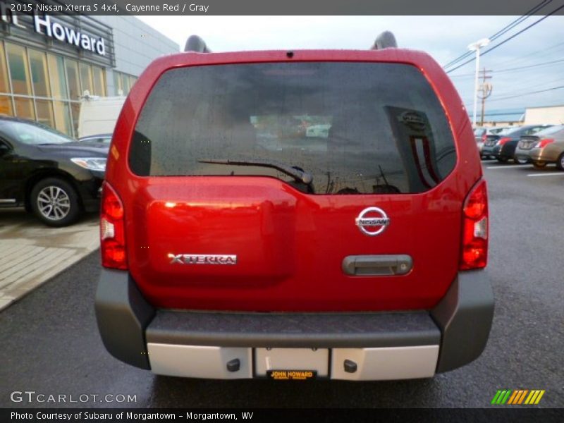Cayenne Red / Gray 2015 Nissan Xterra S 4x4