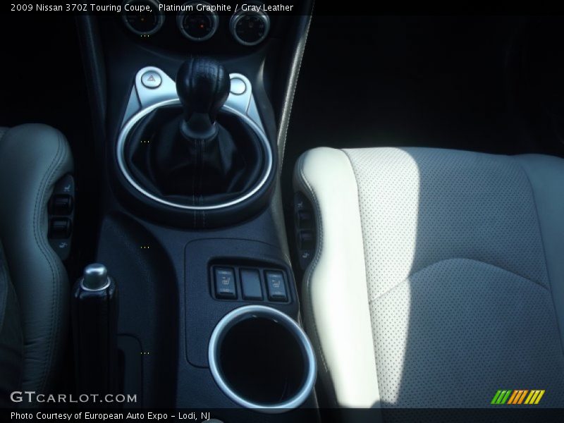 Platinum Graphite / Gray Leather 2009 Nissan 370Z Touring Coupe